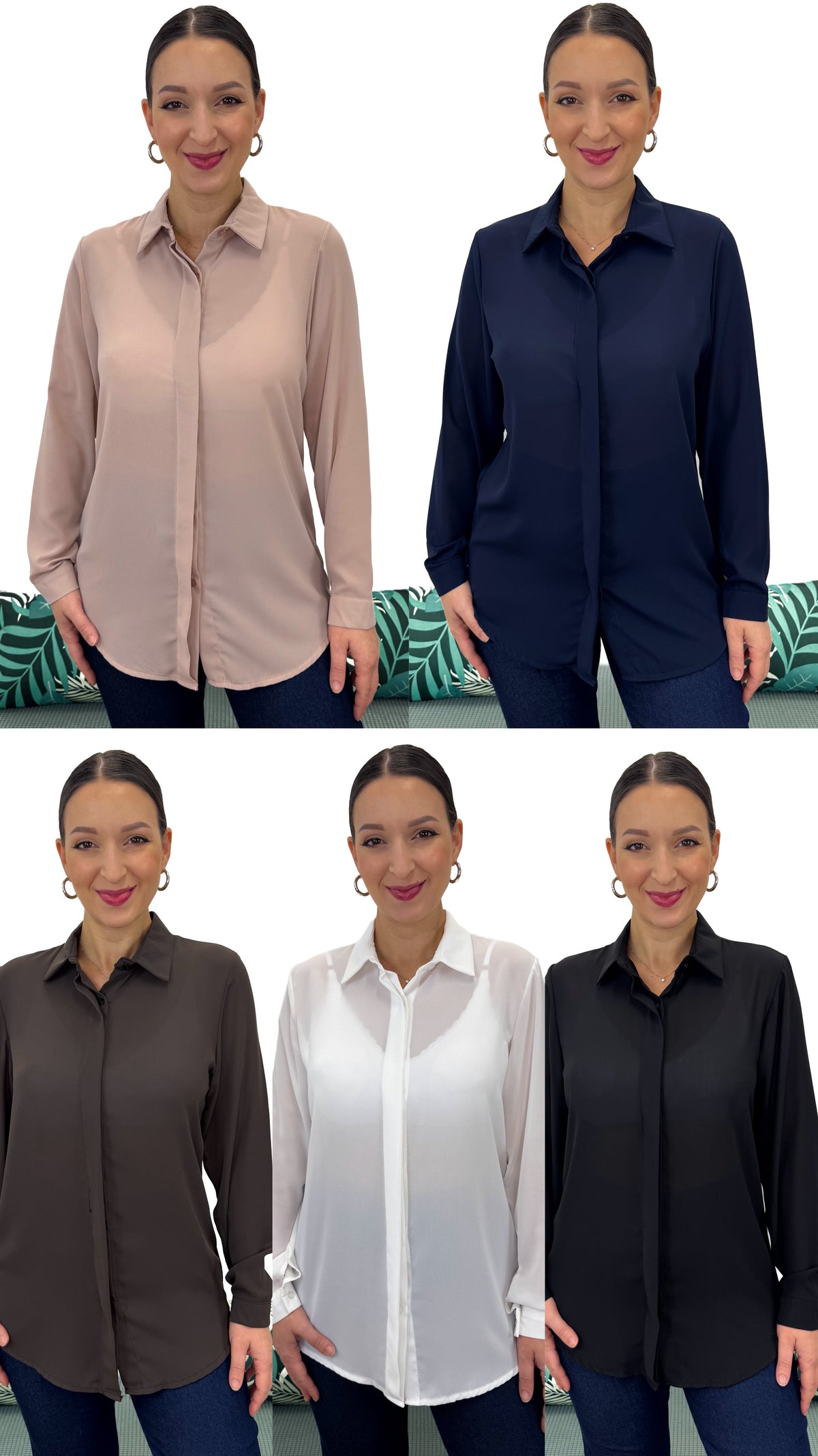 CAMICIA EFFETTO VELO