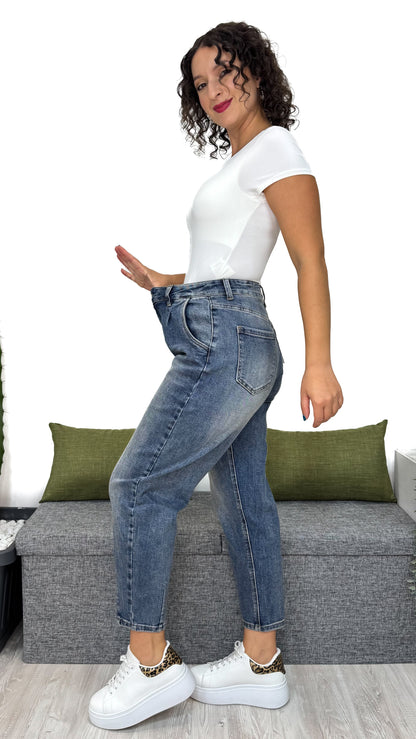 JEANS BALLON DENIM VINTAGE