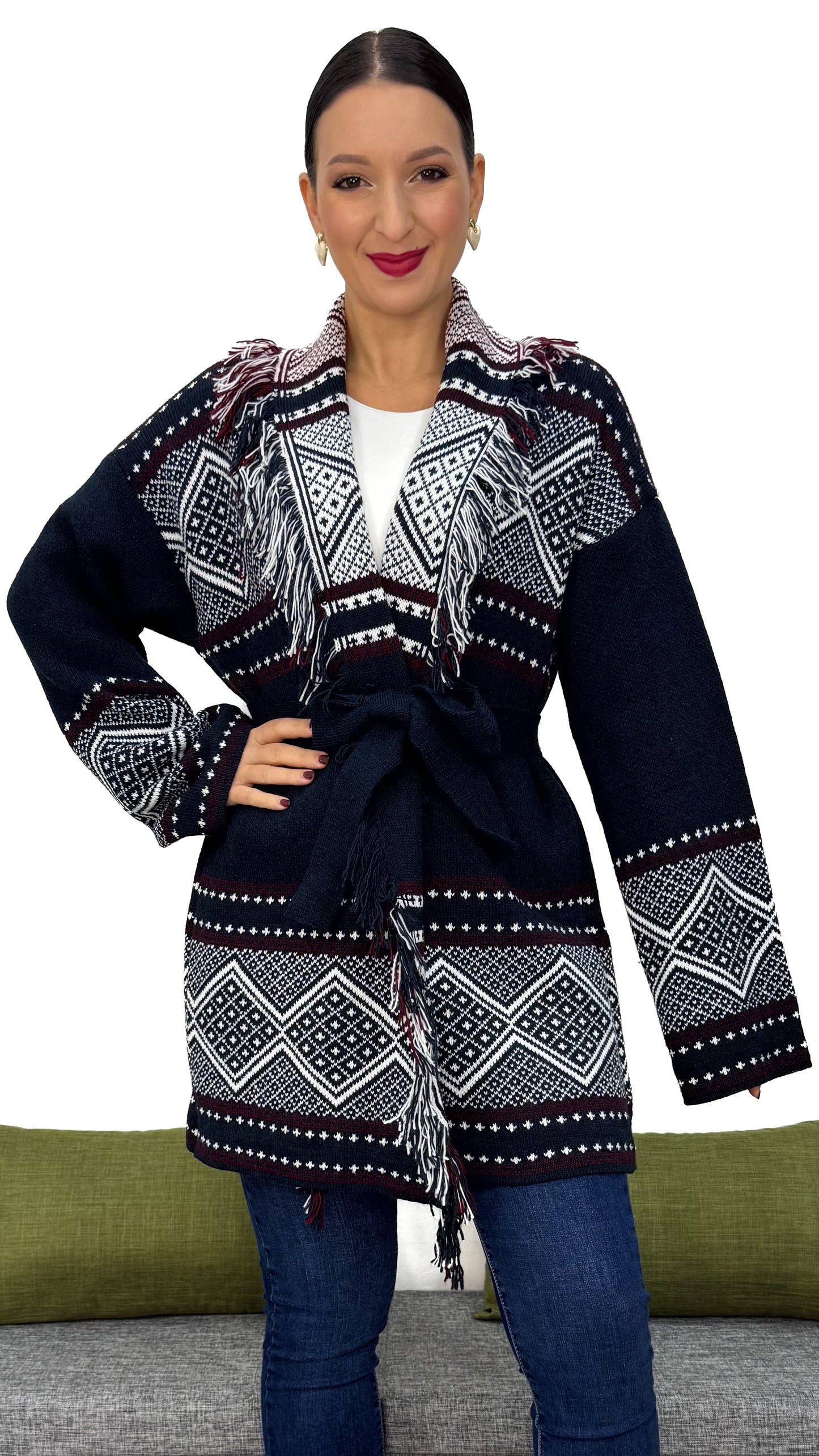 CARDIGAN TRIBALE