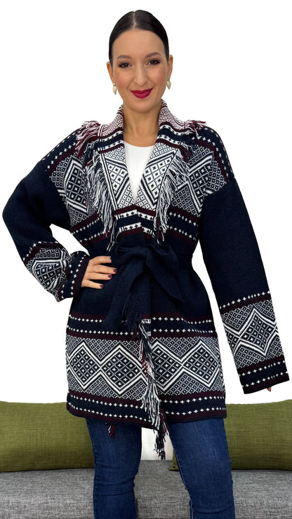 CARDIGAN TRIBALE