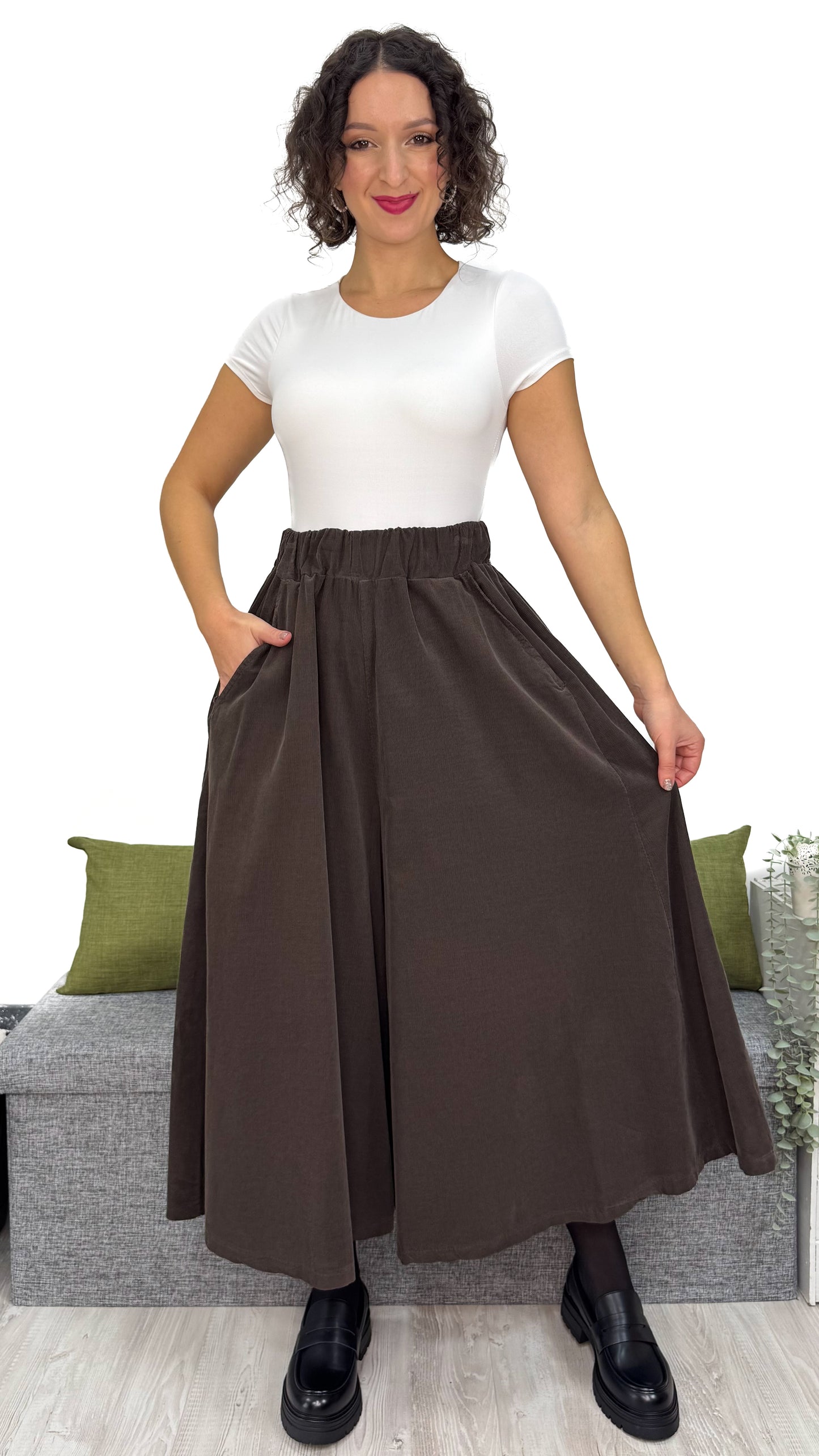 PANTAGONNA IN VELLUTO