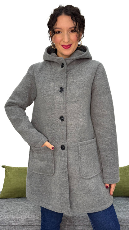 CAPPOTTO BOTTONI con micro pile