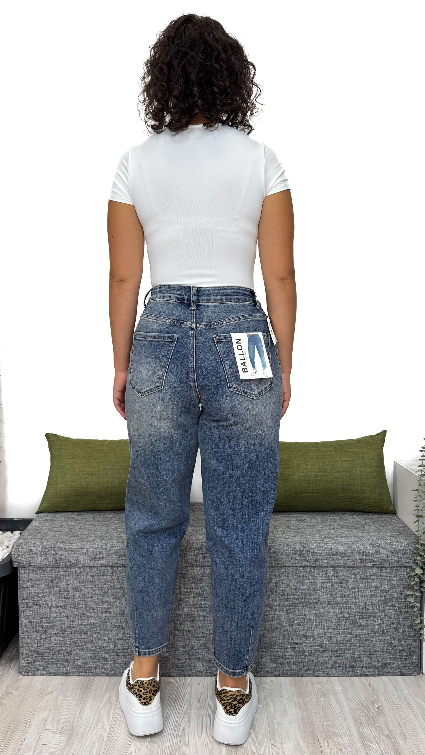 JEANS BALLON DENIM VINTAGE