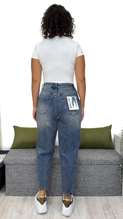 JEANS BALLON DENIM VINTAGE