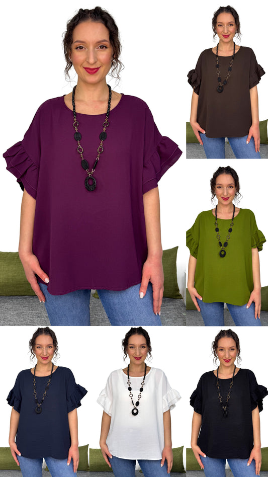 BLUSA MAMBO con collanina