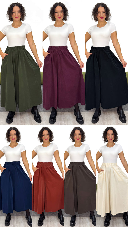 PANTAGONNA IN VELLUTO