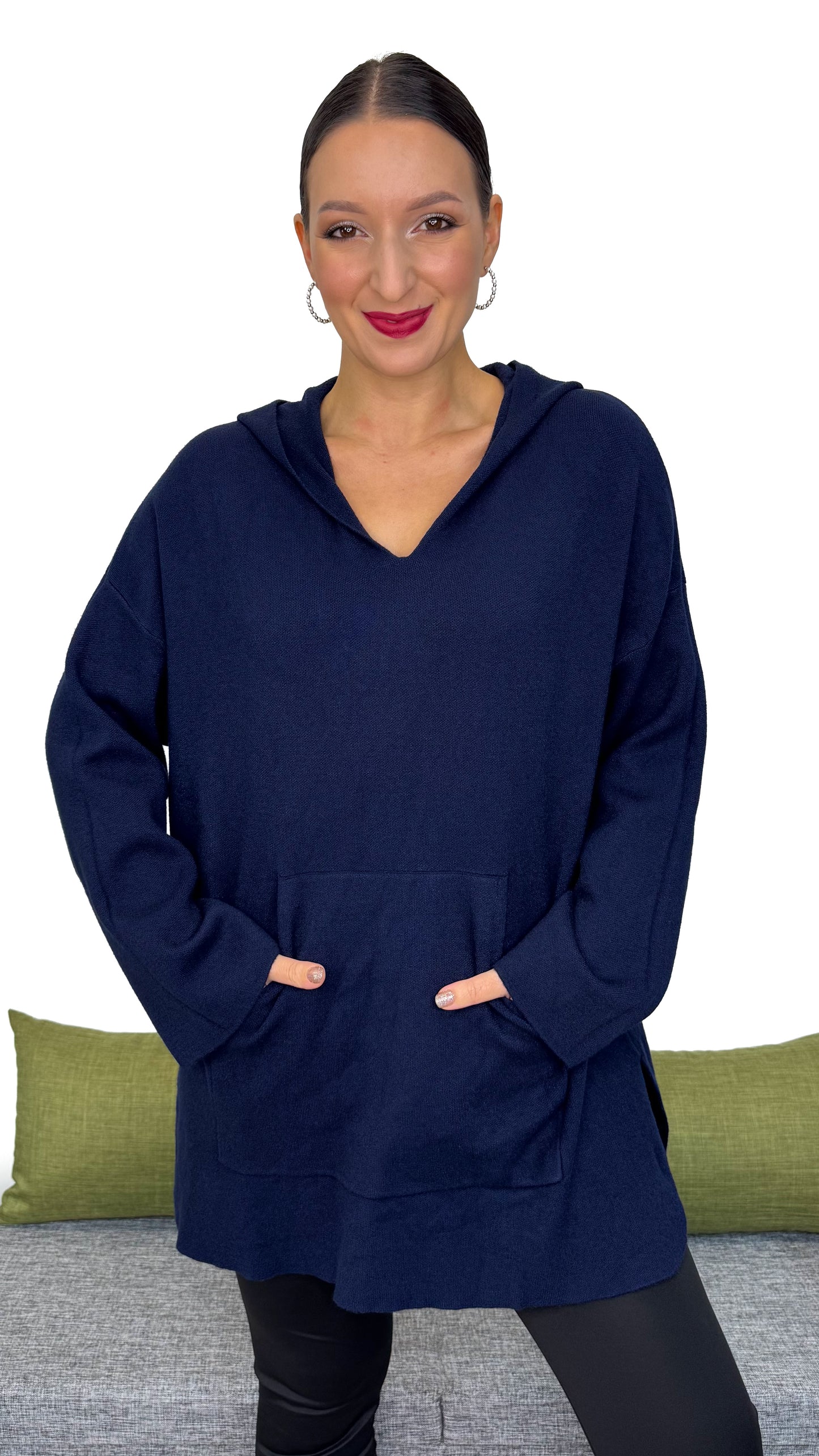 MAXI FELPA IN MAGLIA