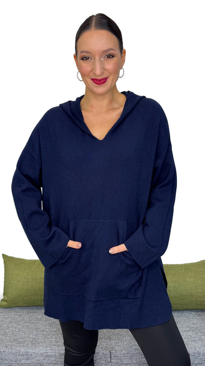 MAXI FELPA IN MAGLIA