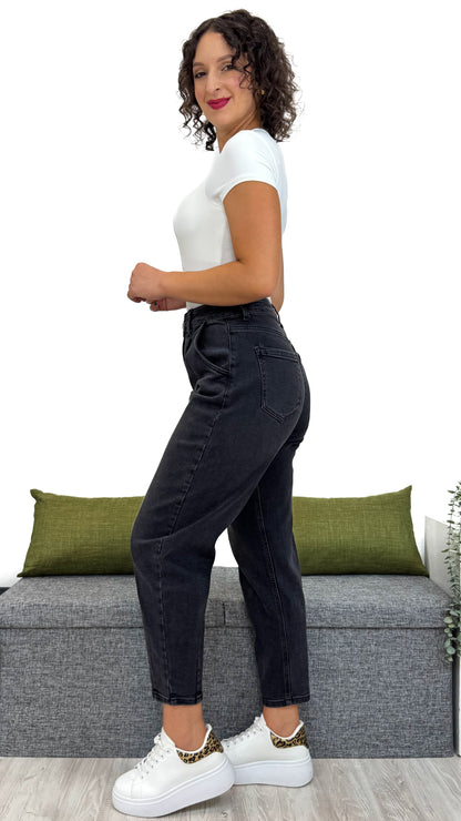 JEANS BALLON NERO