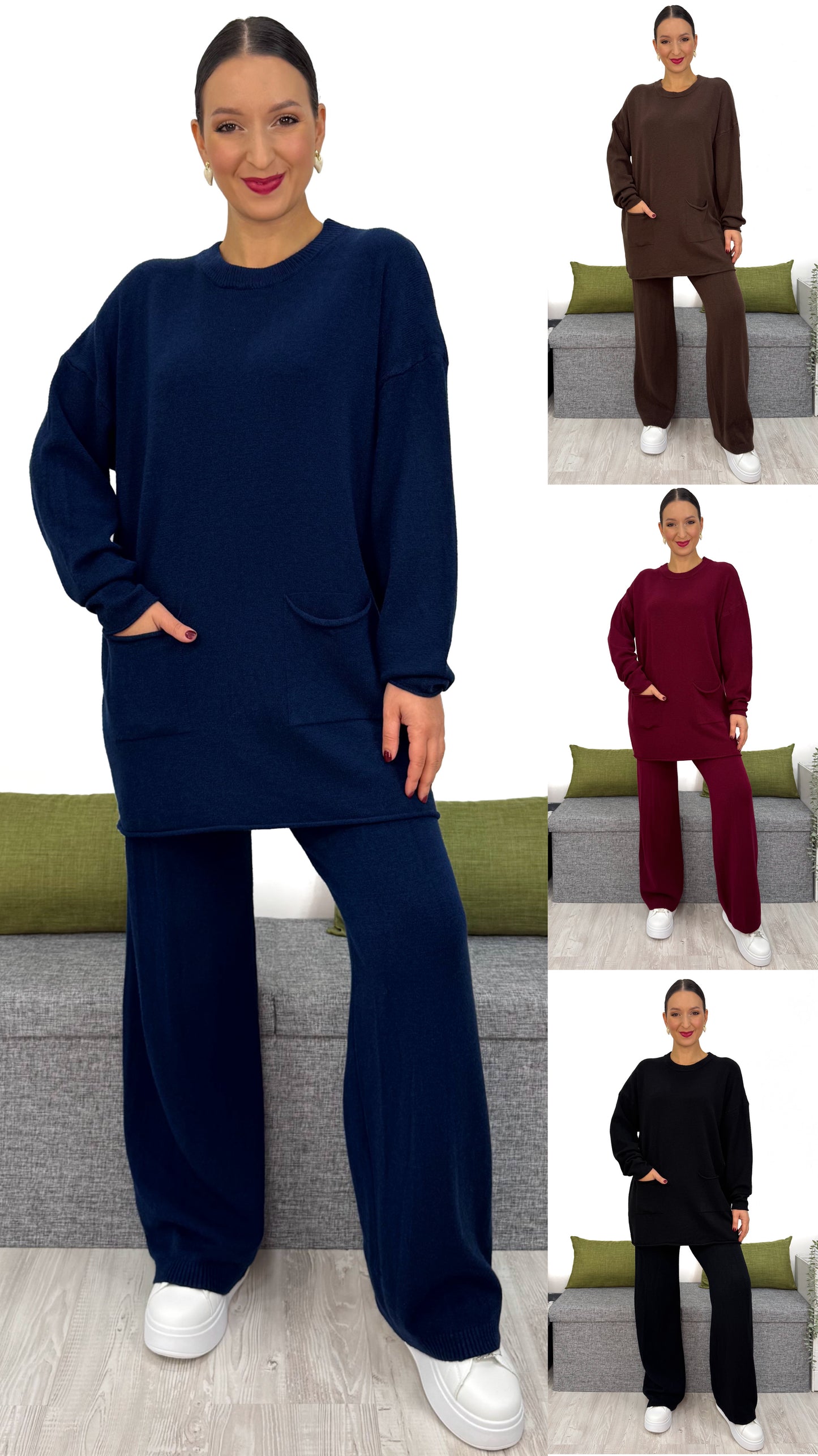 COORDINATO ABBRACCIO IN MAGLIA