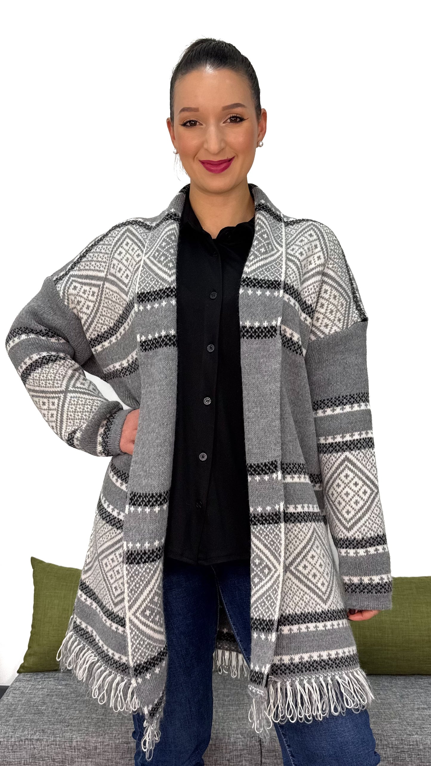 CARDIGAN TRIBALE