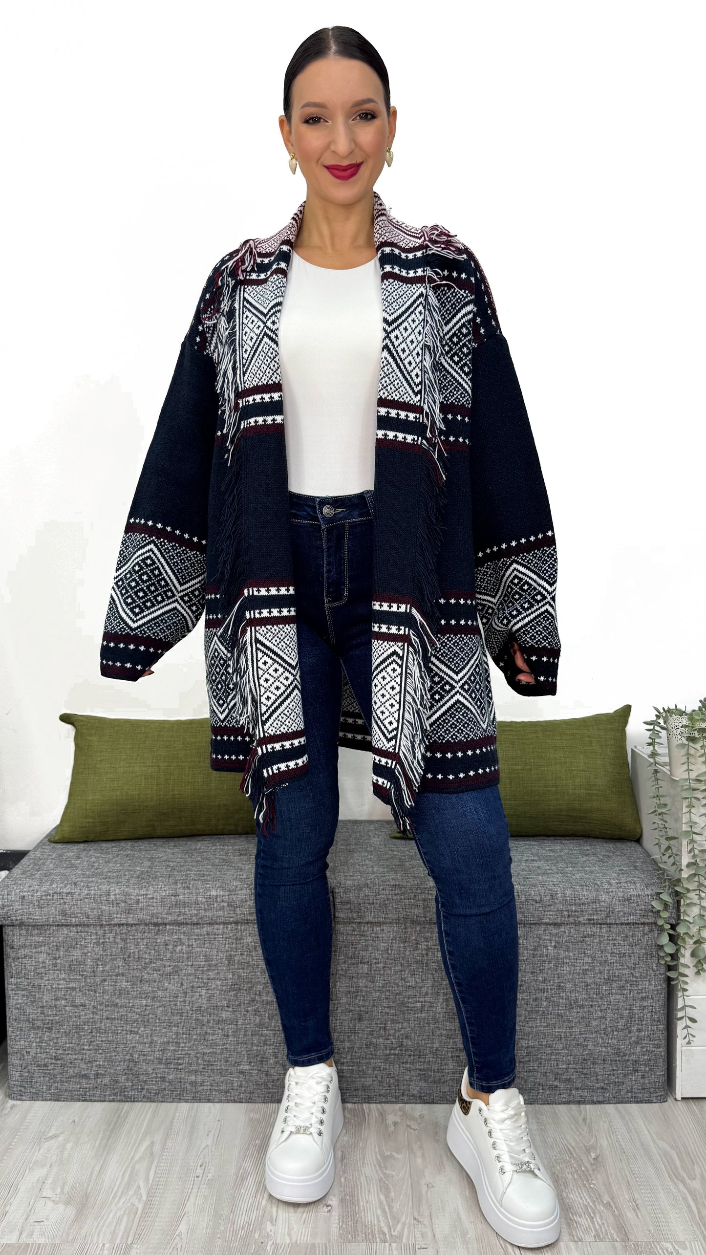 CARDIGAN TRIBALE