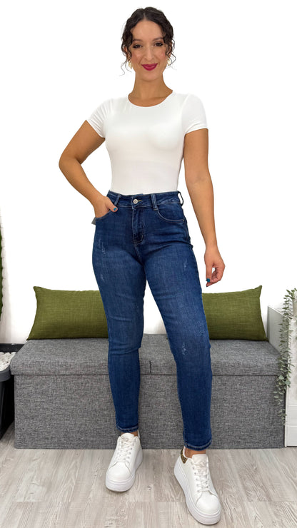 JEANS MOM-FIT MORBIDO E COMODO