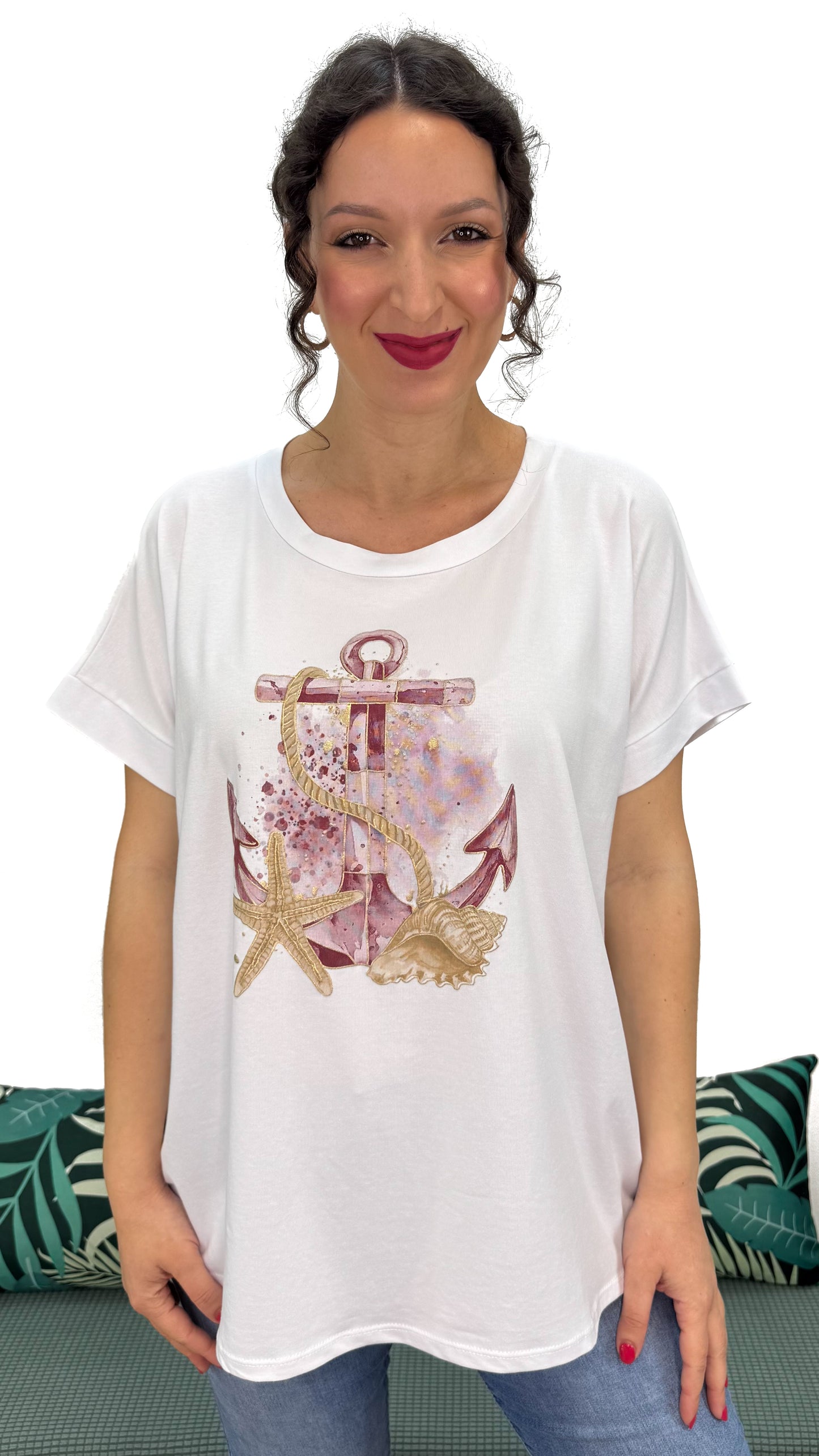 T-SHIRT ANCORA LINEA MORBIDA