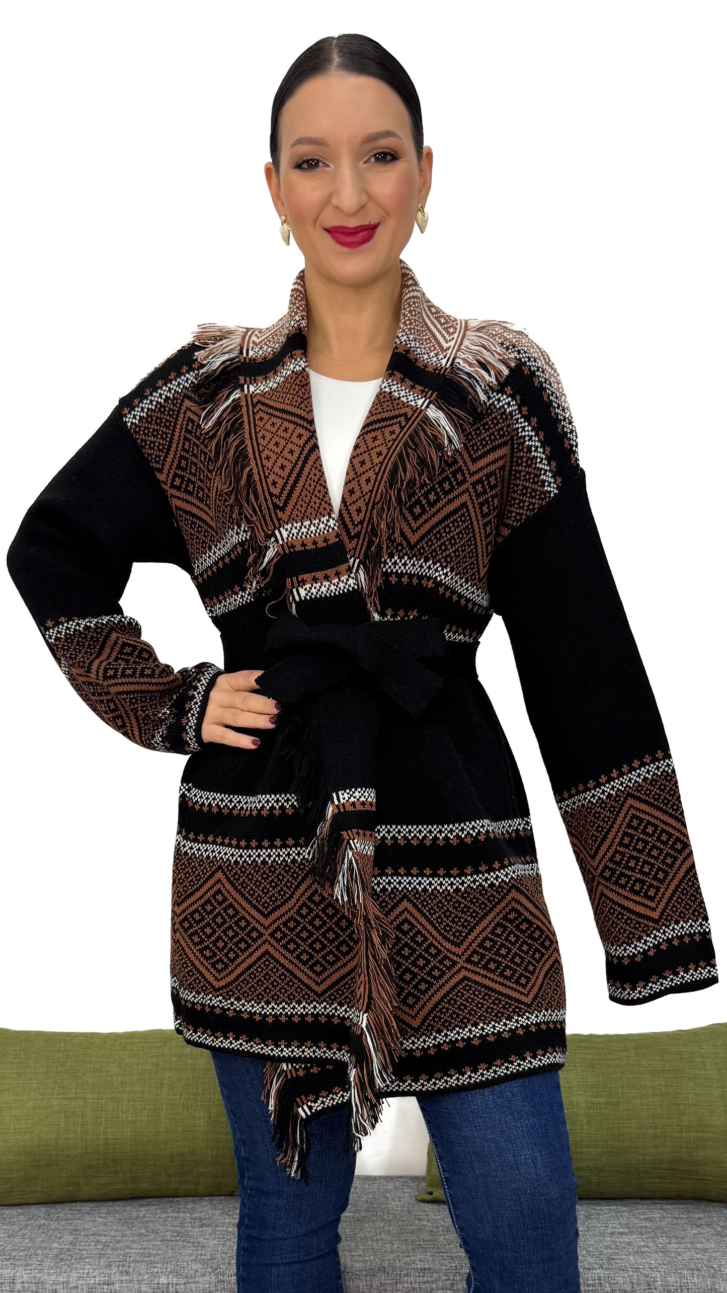 CARDIGAN TRIBALE