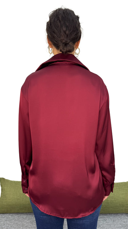 CAMICIA EFFETTO SETA