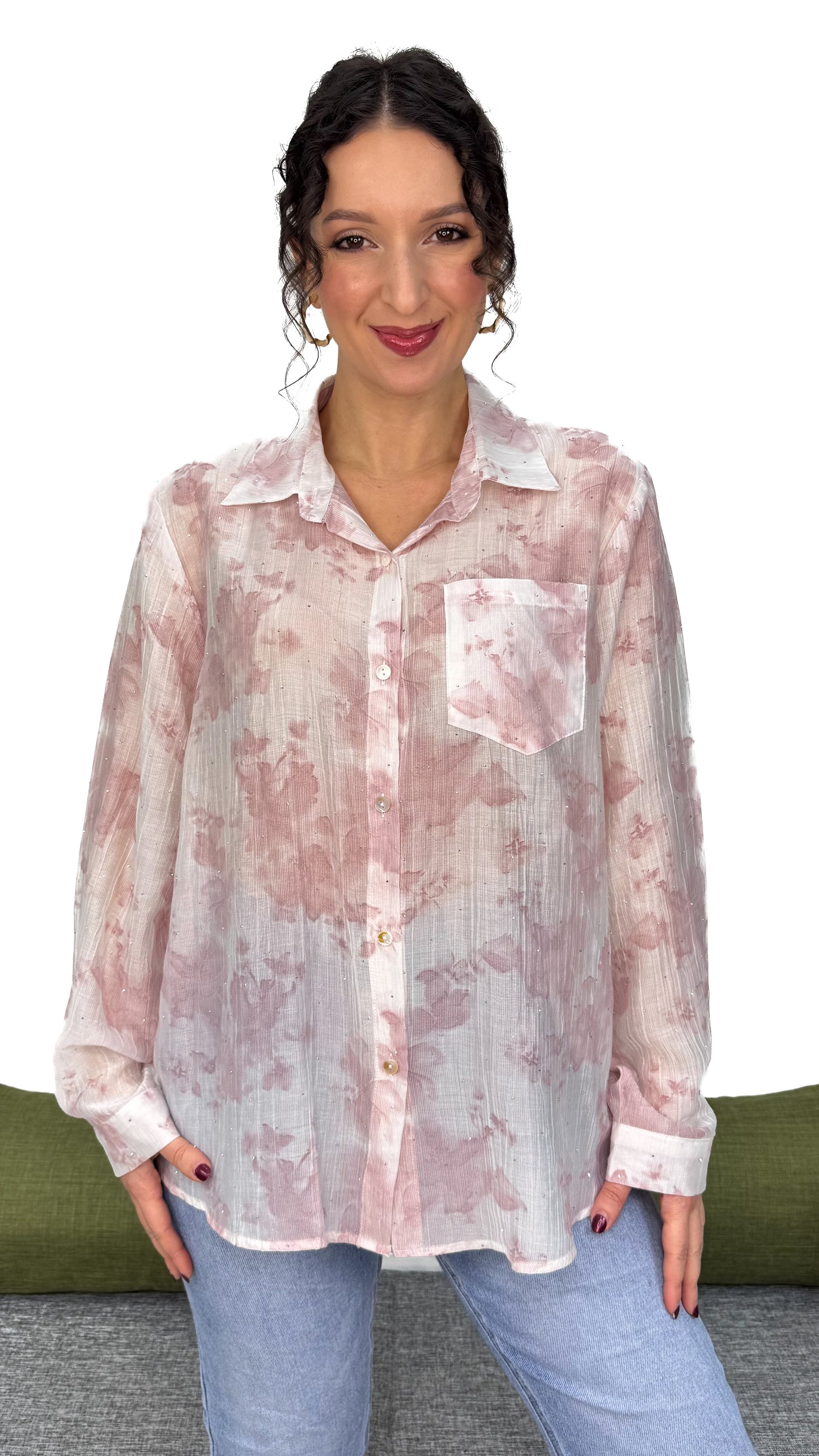 CAMICIA FIORI DI LUCE