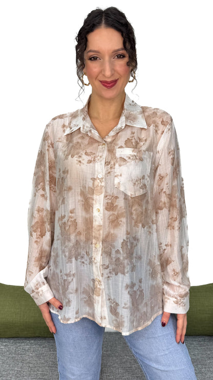 CAMICIA FIORI DI LUCE