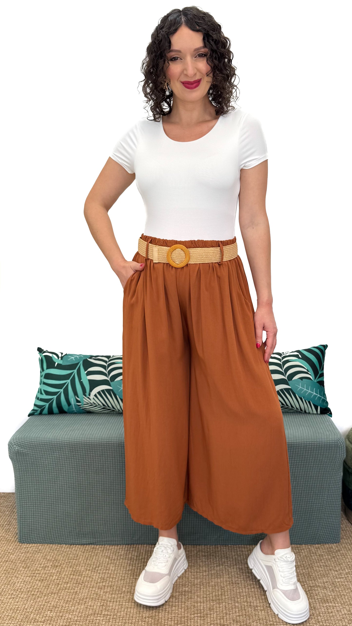 PANTALONE A 3/4 FRESCO