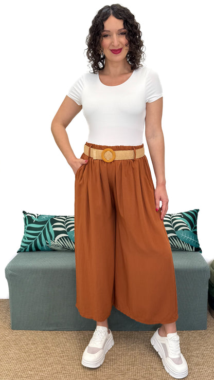 PANTALONE A 3/4 FRESCO