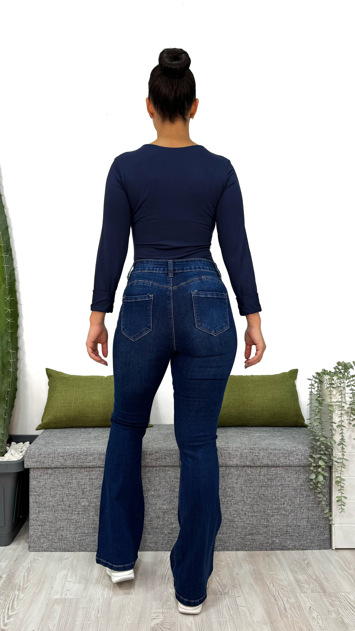 JEANS FLARE EFFETTO -5kg