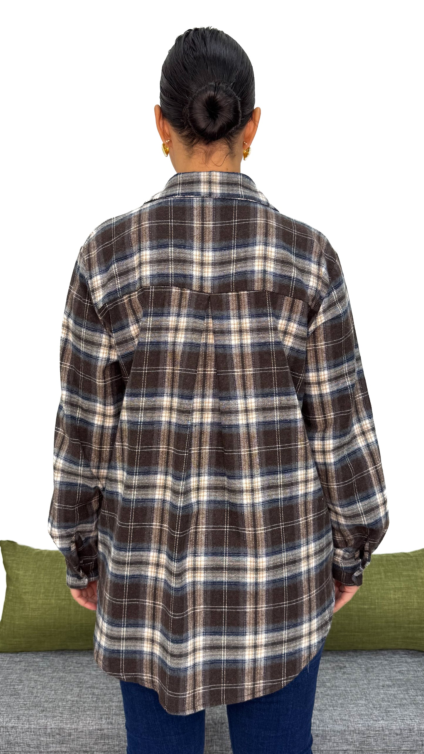 CAMICIA QUADRI IN FLANELLA