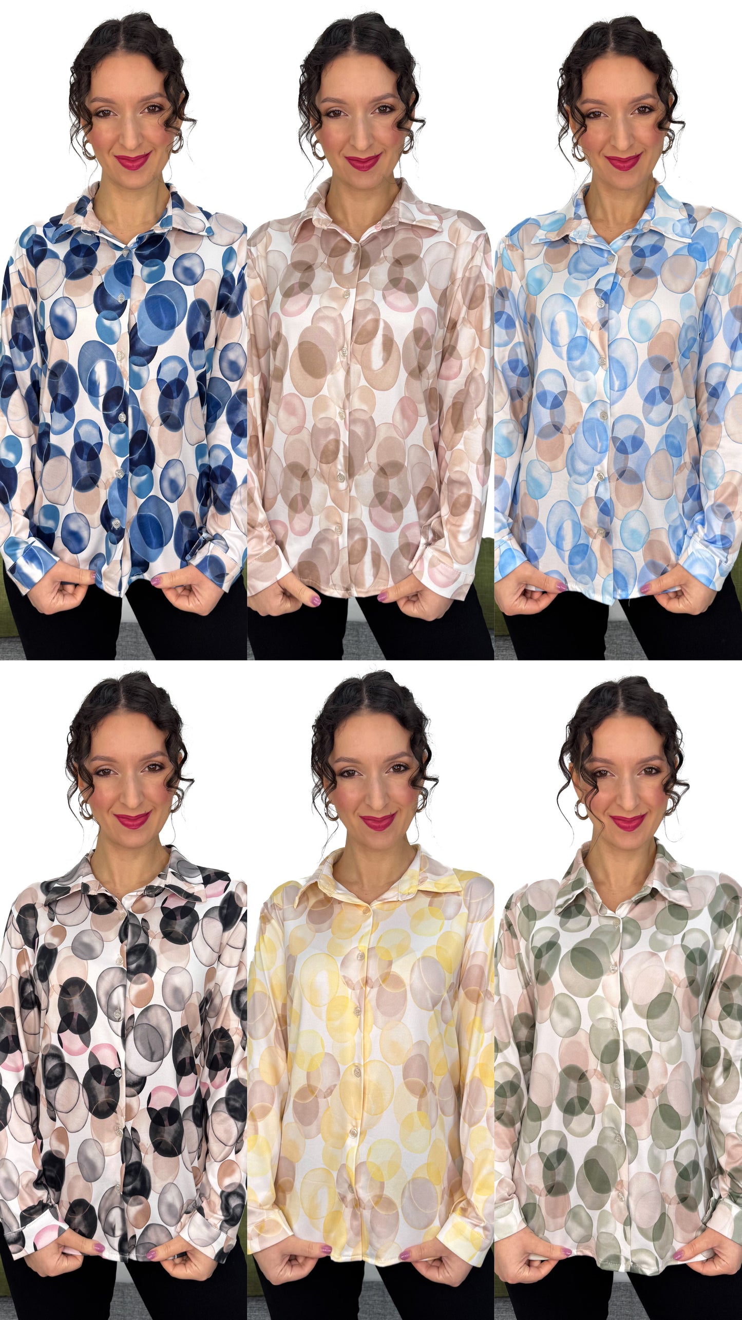 CAMICIA IN MAGLIA FANTASIA