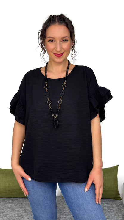 BLUSA MAMBO con collanina