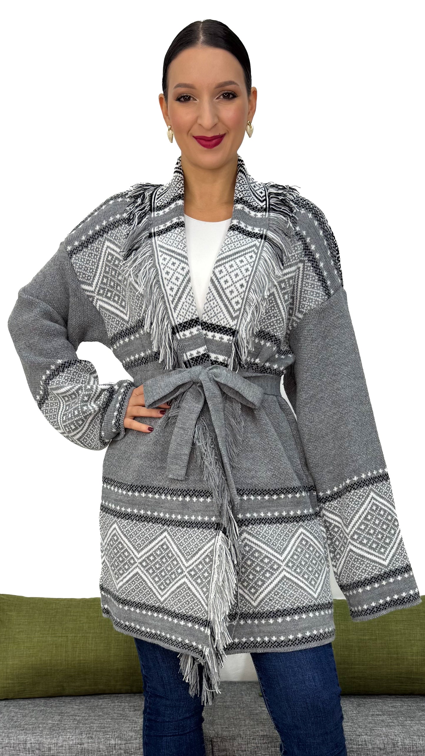 CARDIGAN TRIBALE