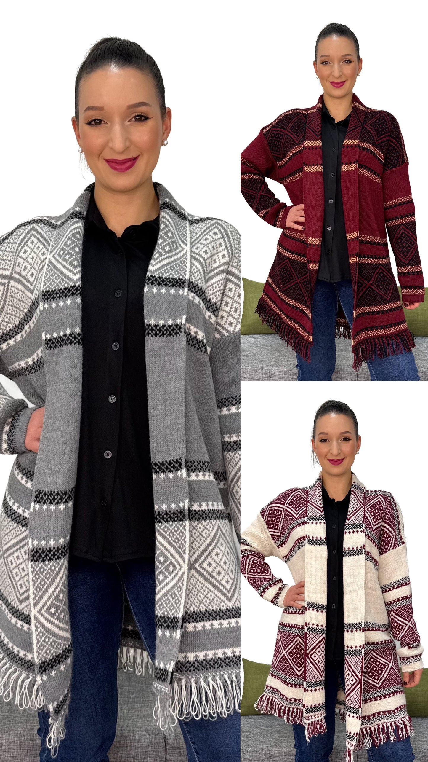 CARDIGAN TRIBALE