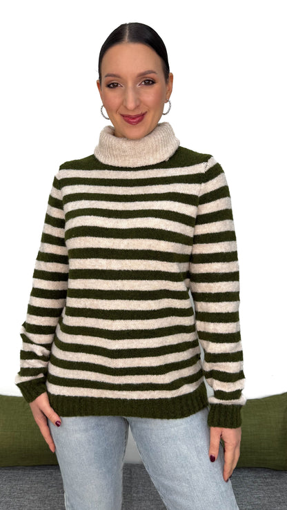 MAGLIONE RIGHE CHIC