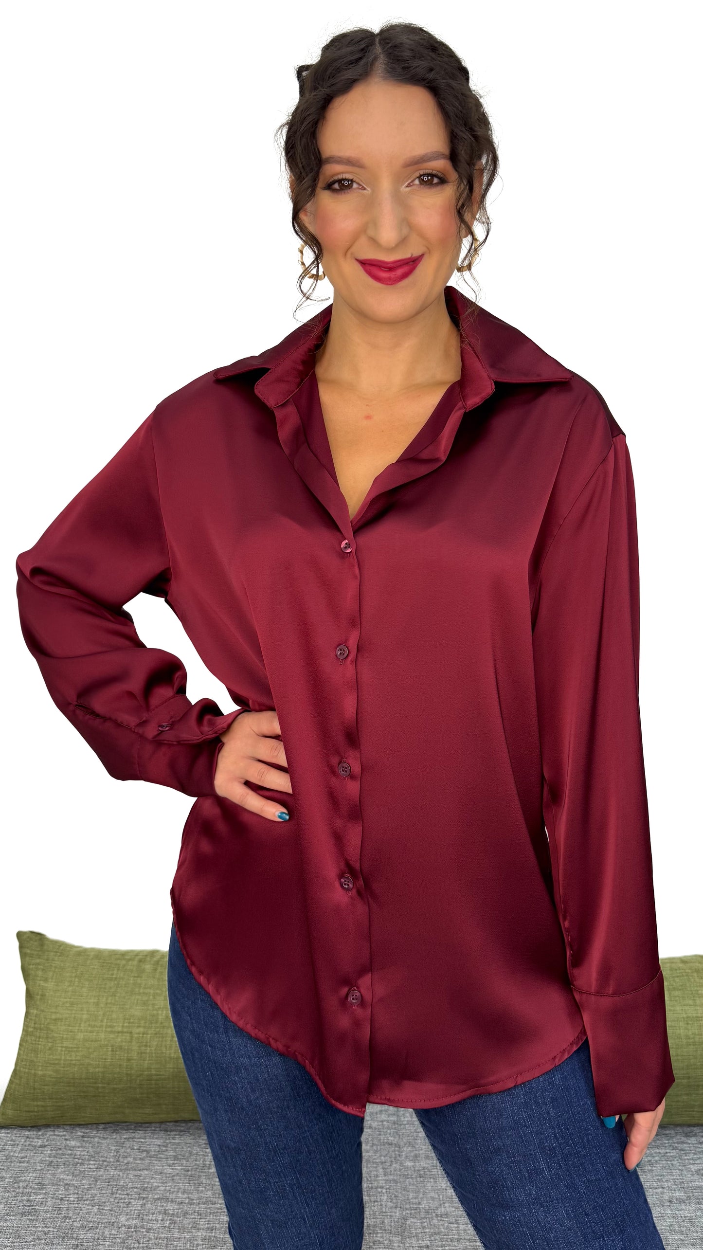 CAMICIA EFFETTO SETA