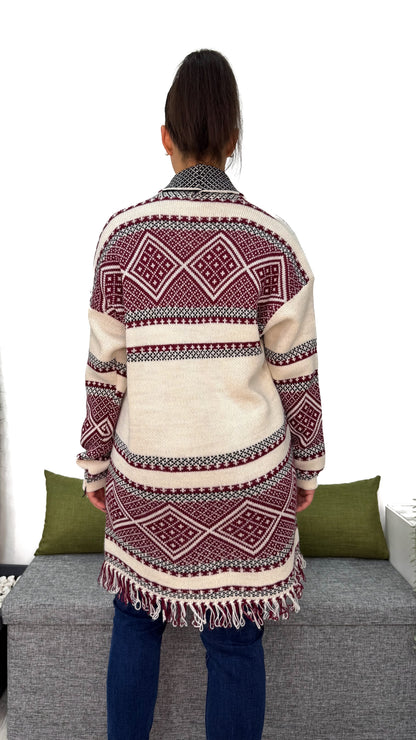 CARDIGAN TRIBALE