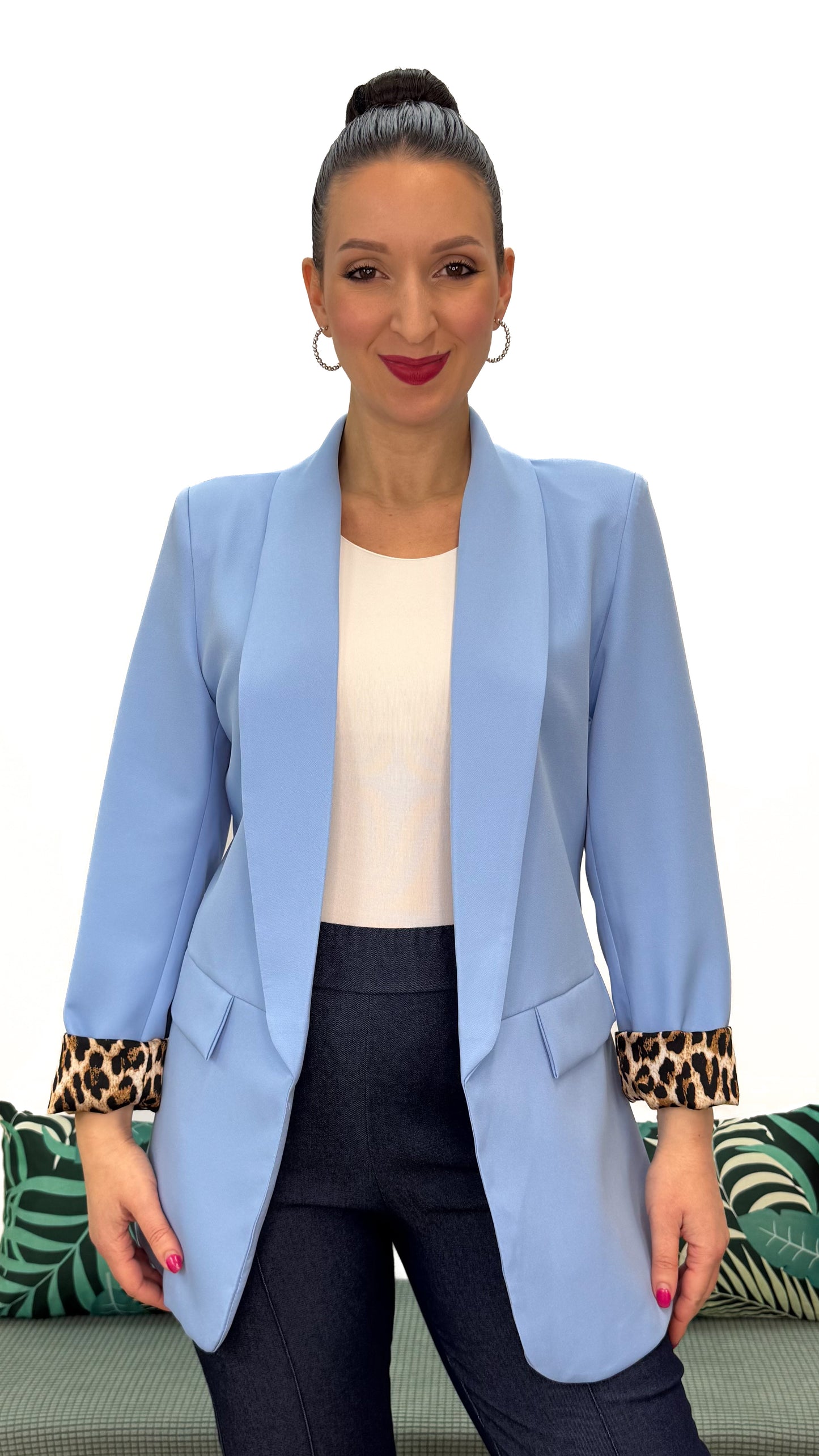 BLAZER FODERATO MACULATO