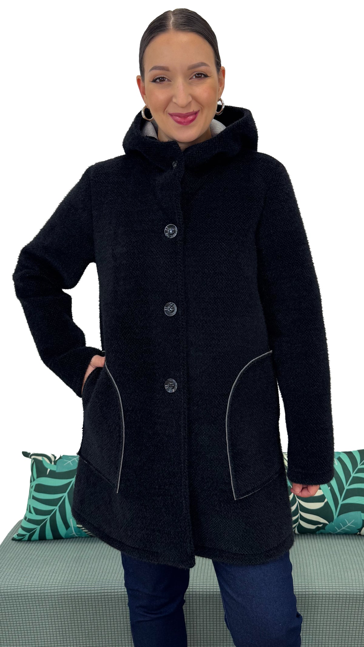 CAPPOTTO SOFFICE EFFETTO CINIGLIA