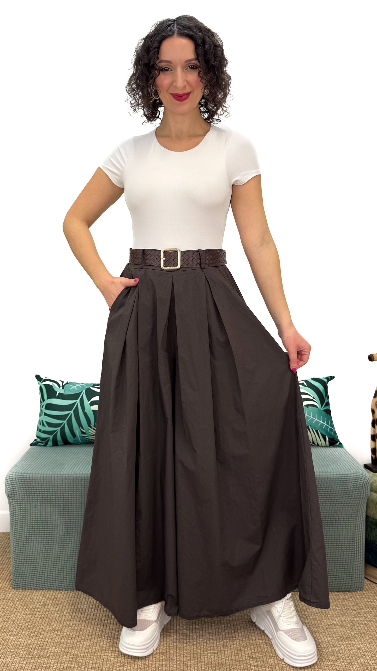 PANTAGONNA LUNGO 100% COTONE