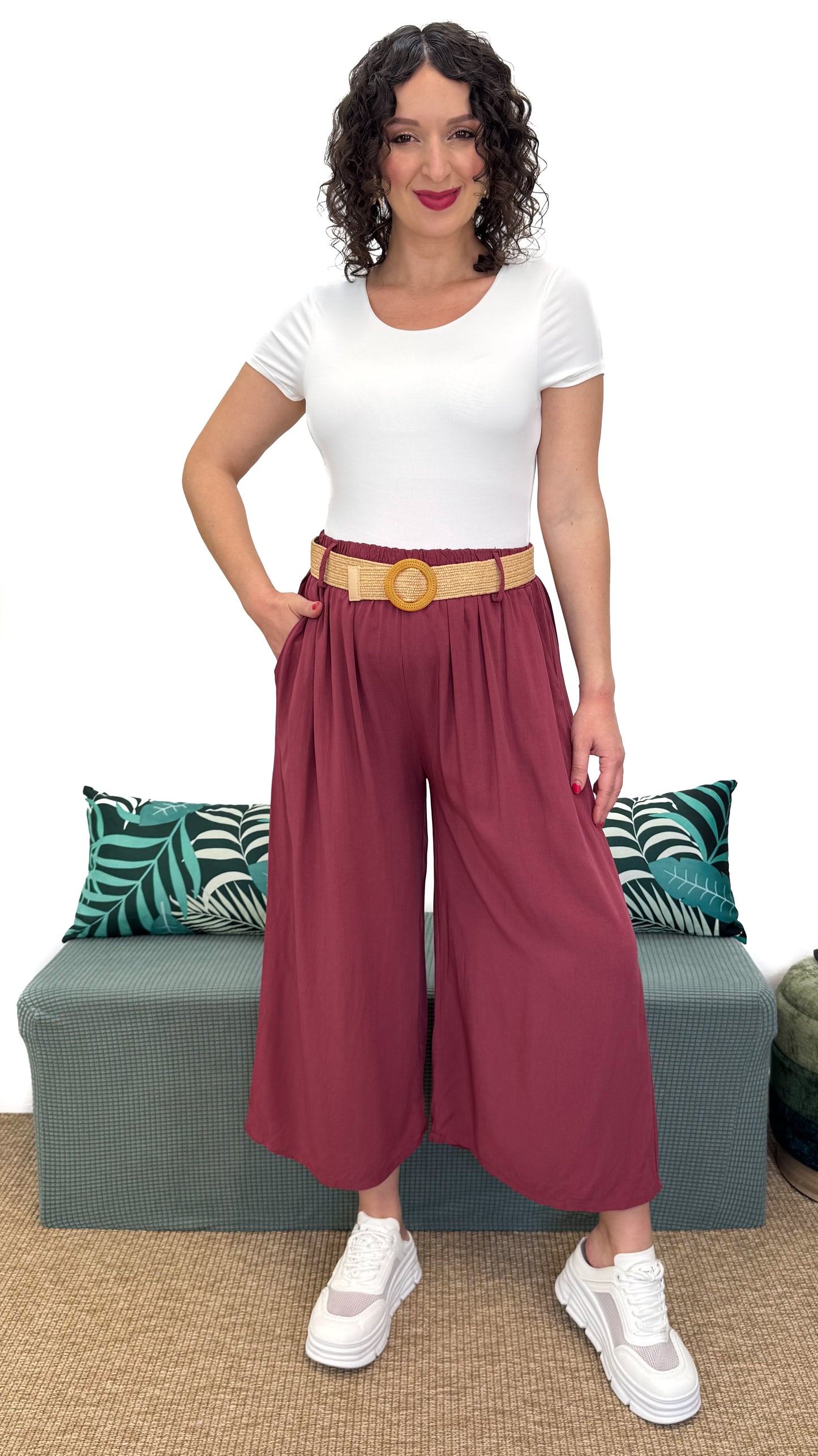 PANTALONE A 3/4 FRESCO