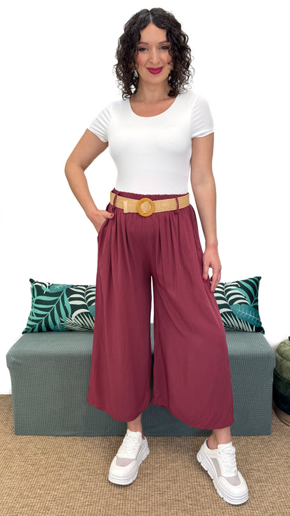 PANTALONE A 3/4 FRESCO