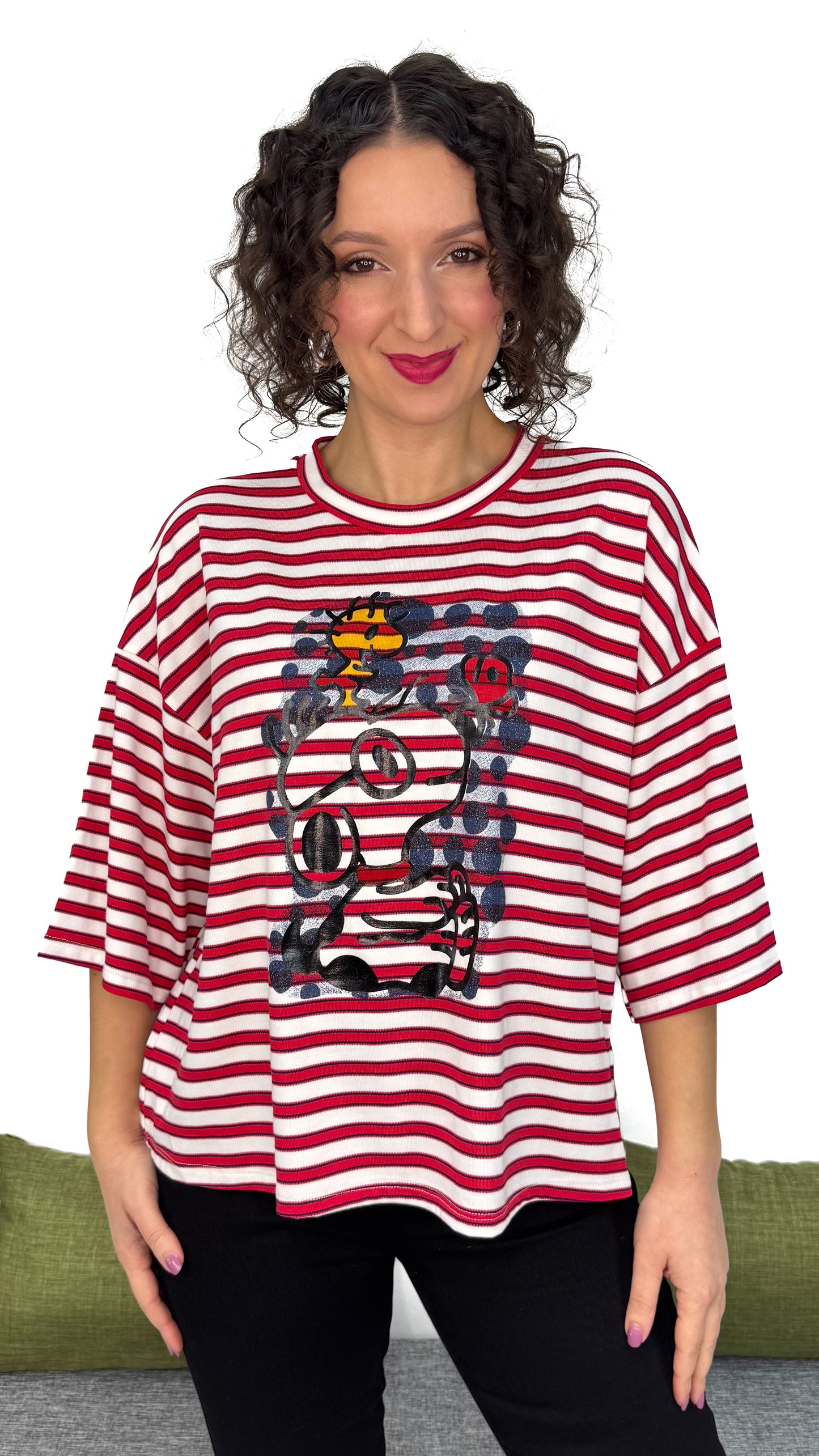 MAGLIA 3/4 SNOOPY