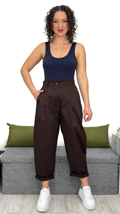 PANTALONE BALLON IN COTONE