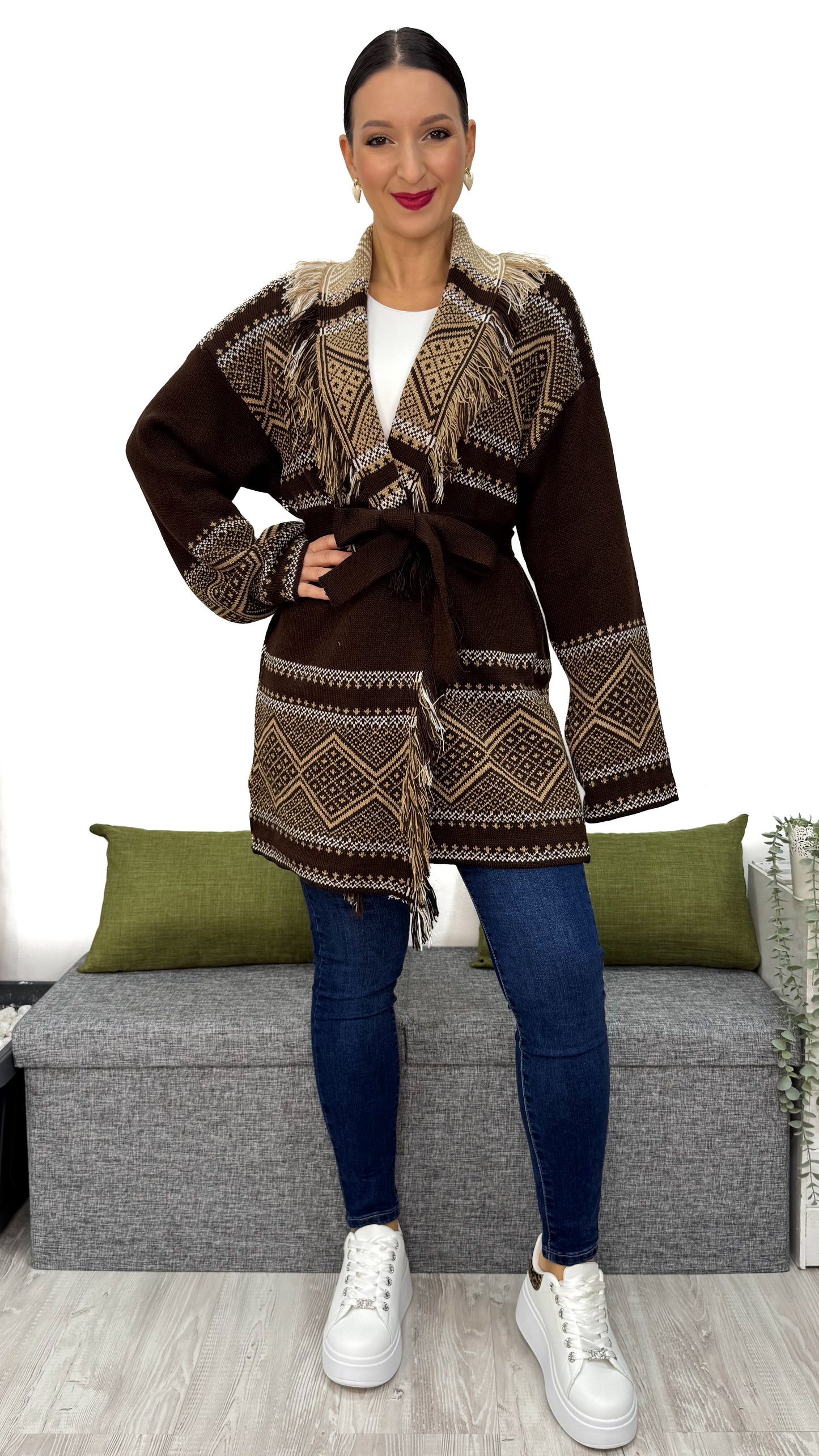 CARDIGAN TRIBALE