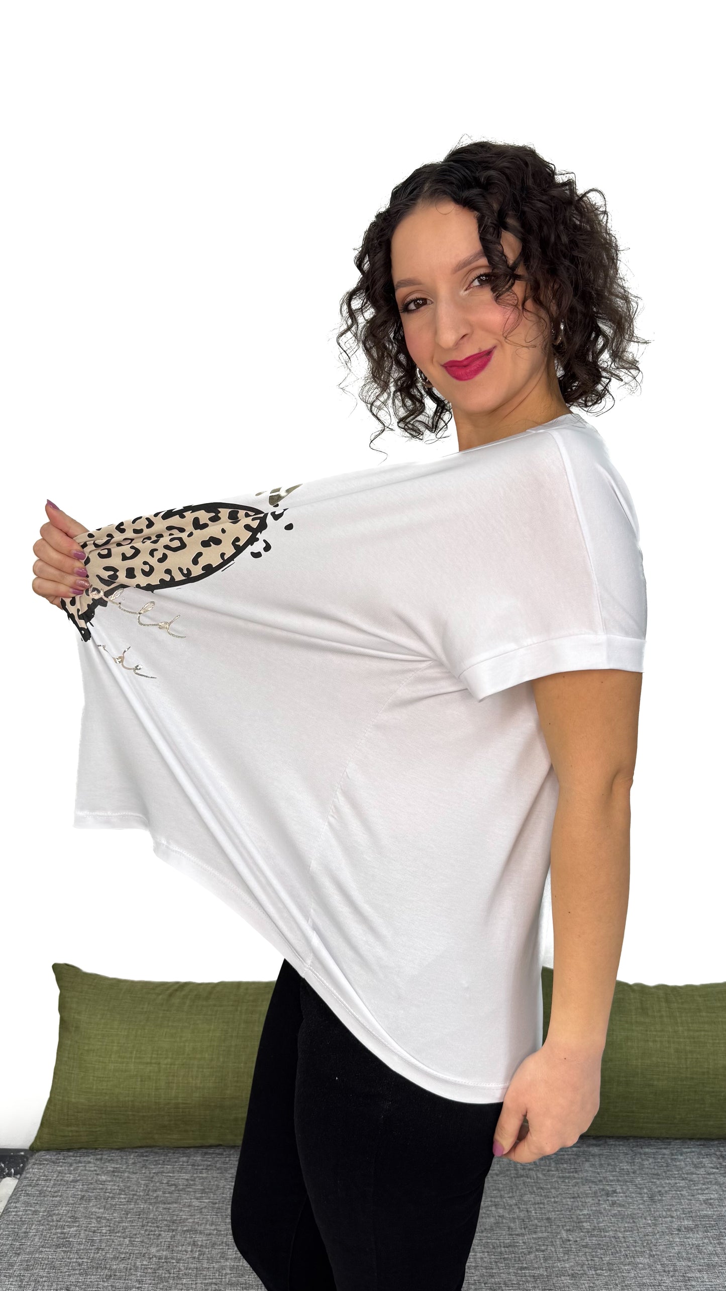 T-SHIRT CUORE LINEA MORBIDA