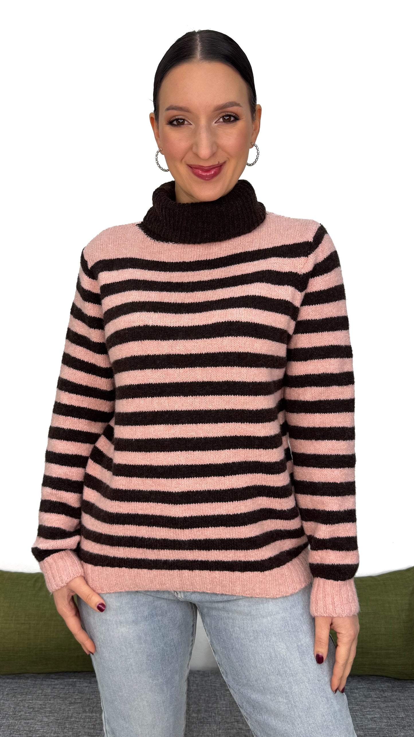 MAGLIONE RIGHE CHIC
