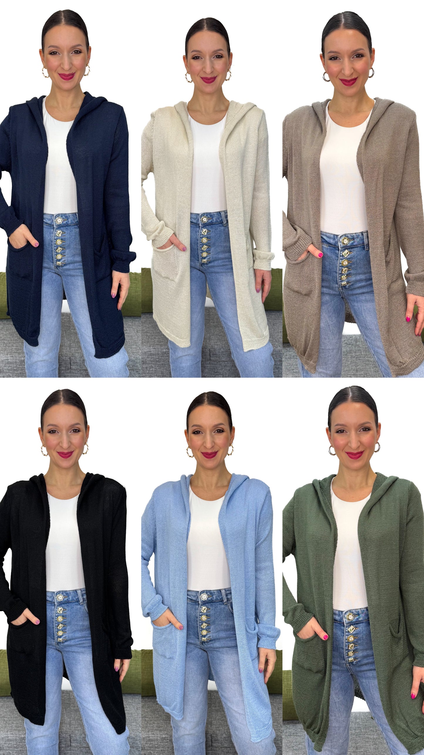 CARDIGAN IN FILO