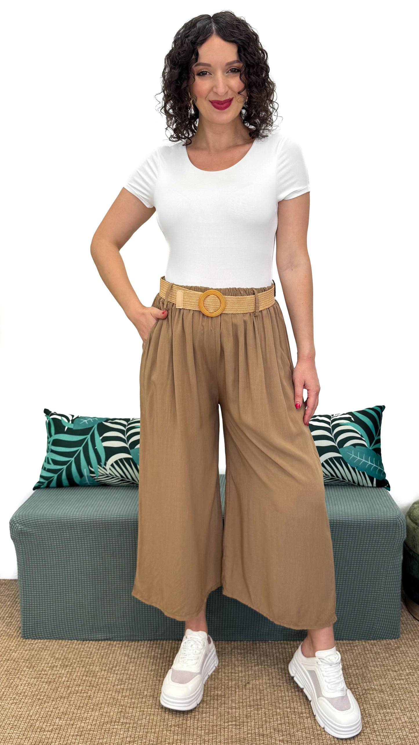 PANTALONE A 3/4 FRESCO