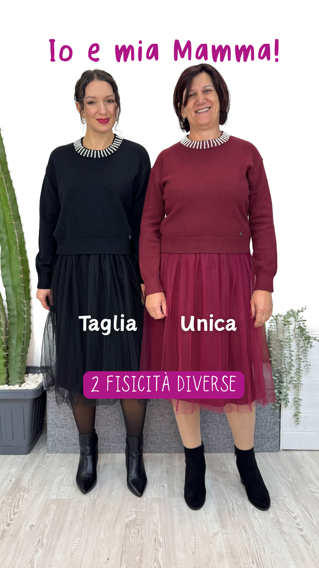 ABITO MAGLIA E TULLE
