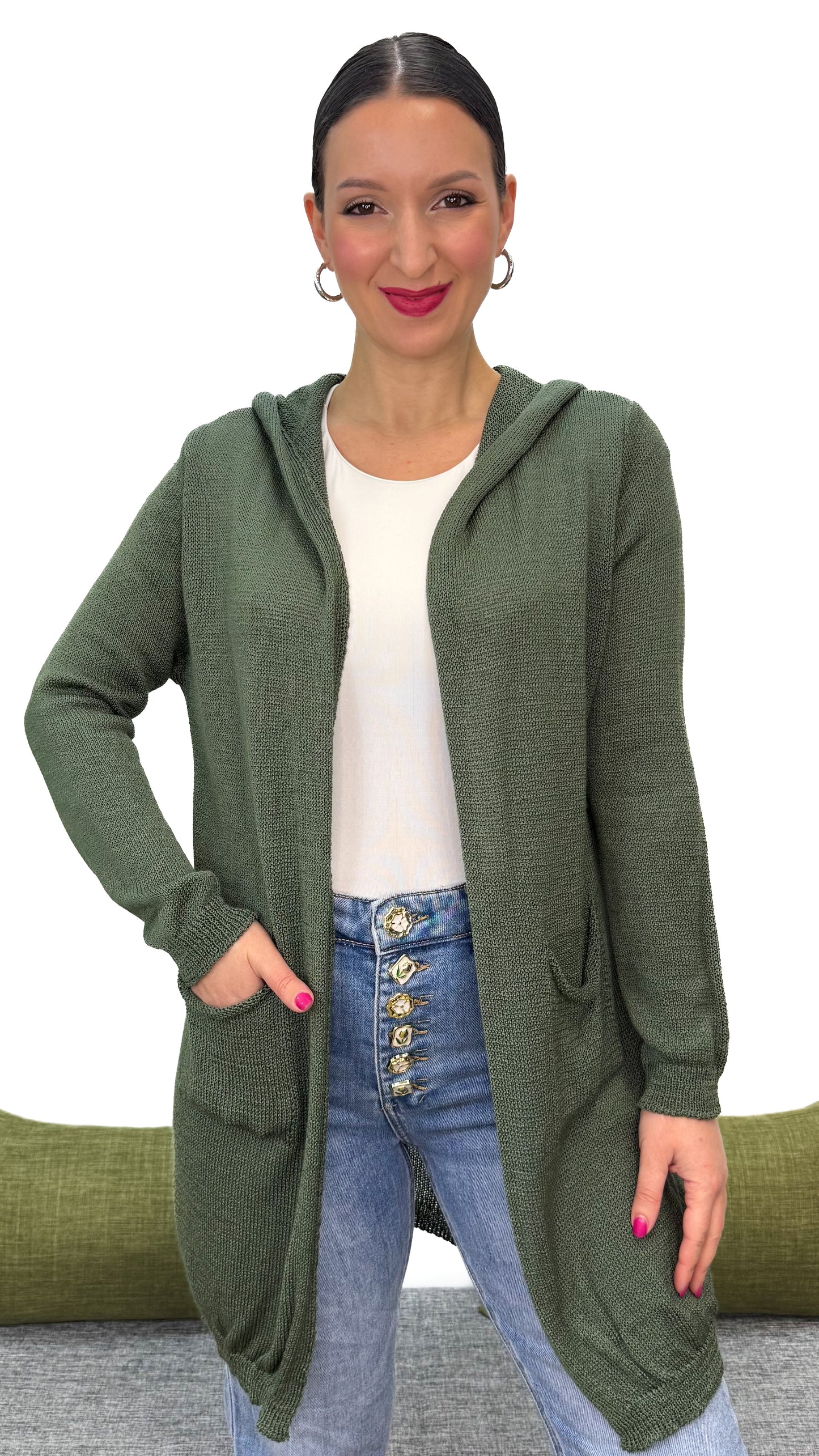 CARDIGAN IN FILO
