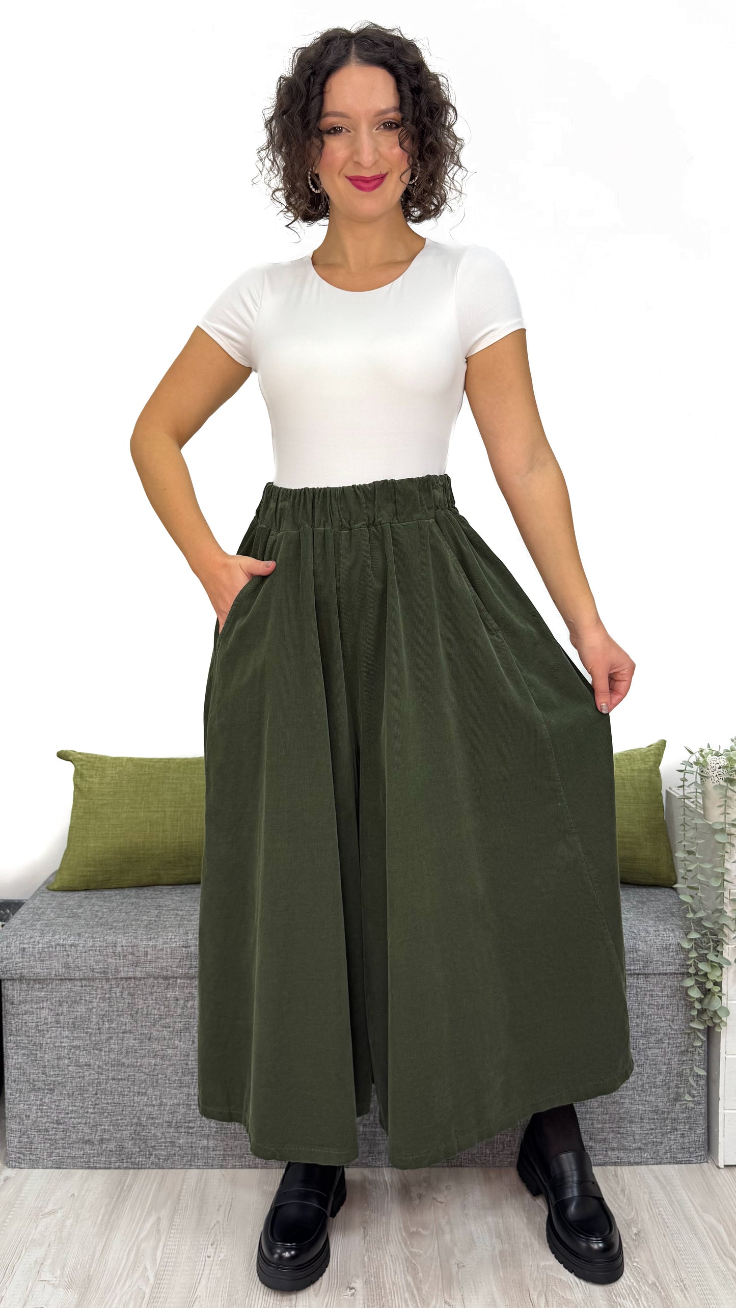 PANTAGONNA IN VELLUTO