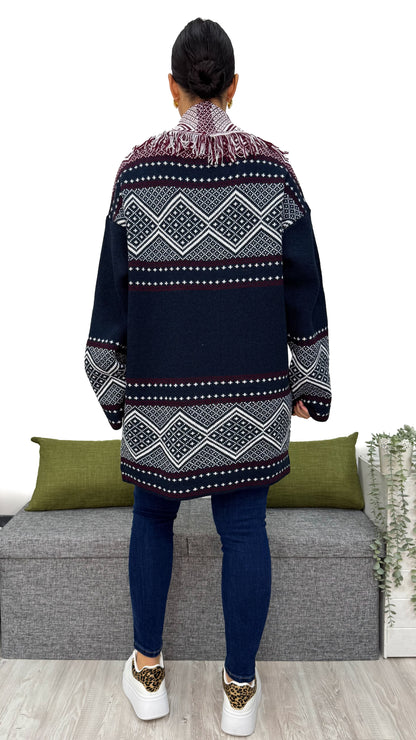 CARDIGAN TRIBALE