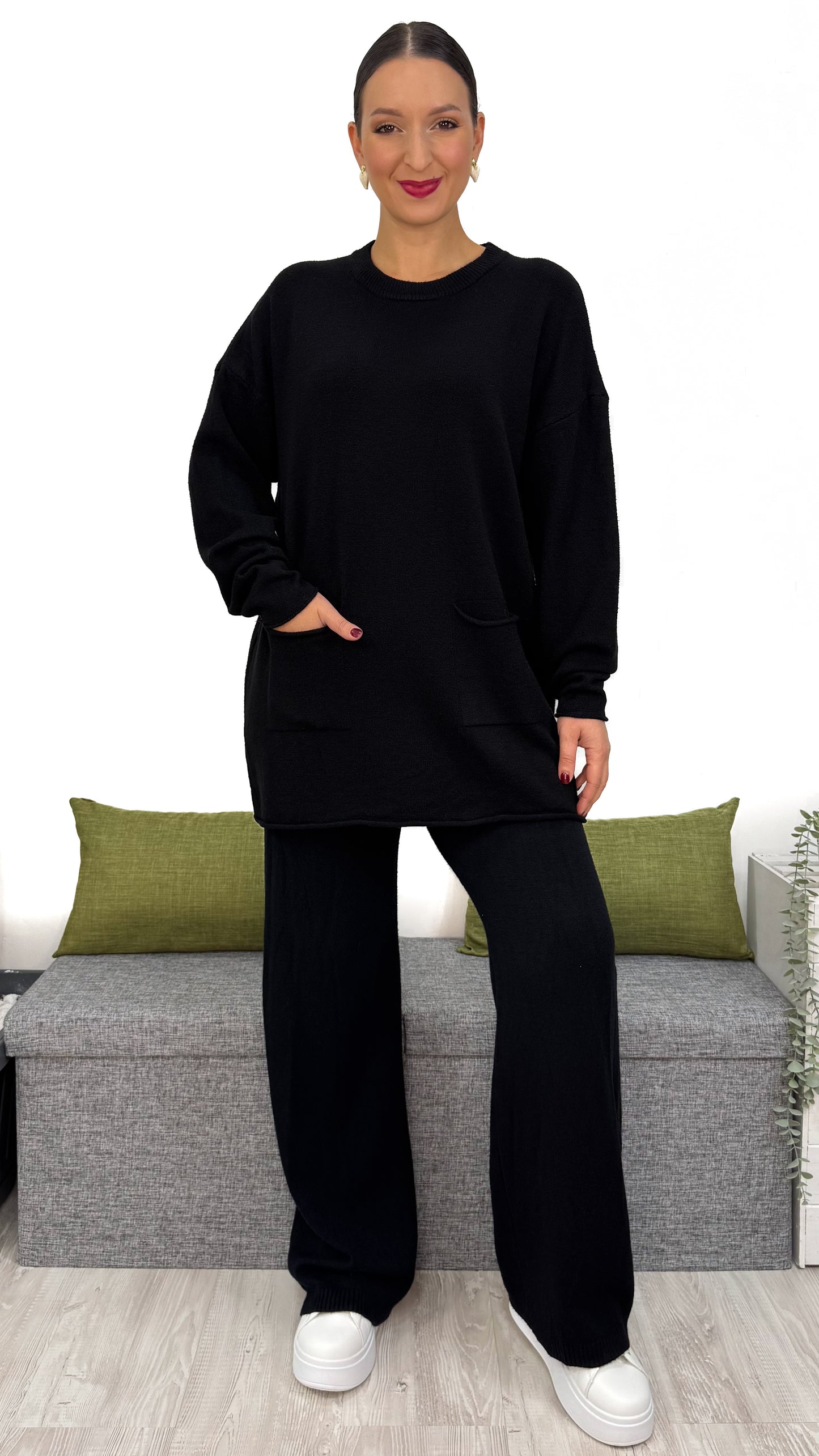 COORDINATO ABBRACCIO IN MAGLIA